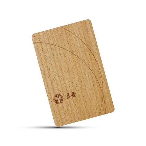 Blank Laser Engraving 13 56mhz Bamboo Rfid Nfc Wooden Hotel Key Card Wood Business Nfc Card