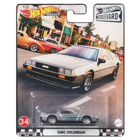 M H Nh Xe Dmc Delorean Boulevard Series Hot Wheels Premium C A H Ng Toyzone
