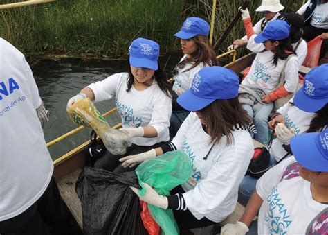 Recolectan Cerca De Media Tonelada De Basura De Laguna De Ahuinpuquio