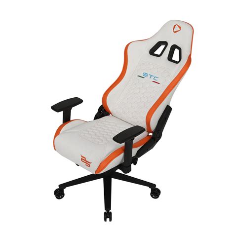 ONEX STC Years Limited Ed Hardcore Gaming Chair White Orange