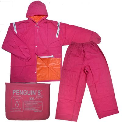 Pinguin Cx Jas Hujan Karet Setelan Jaket Celana Tebal Berkualitas