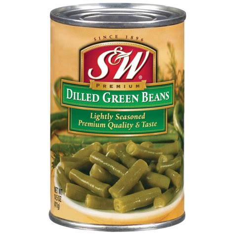 Sandw Dilled Lightly Seasoned Green Beans 14 5 Oz Instacart