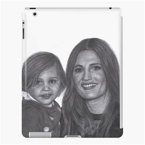 Stana Katic And Her Niece Sophia Ipad Case And Skin For Sale By