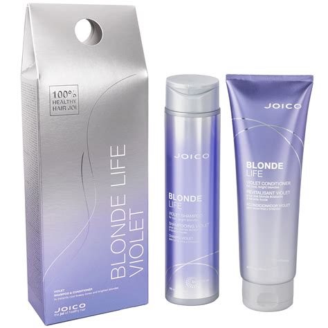 Joico Blonde Life Violet Healthy Hair Joi Gift Set Shampoo And Conditioner Lookfantastic