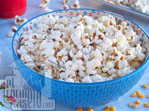 Cómo hacer palomitas de maíz para 4 personas El cocinero casero