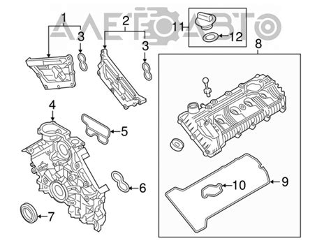 Крышка маслозаливной горловины Kia Sorento 16-20 2.4 2651026611 артикул ...