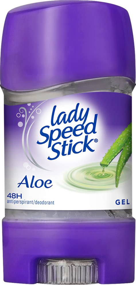 LADY SPEED STICK, dezodorant antyperspiracyjny w żelu dla kobiet, Aloe ...