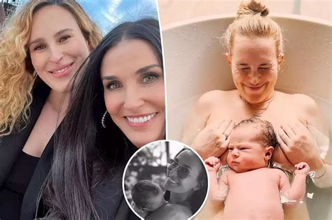 Grandma Demi Moore Wears Bikini Celebrating Mothers Day With Rumer