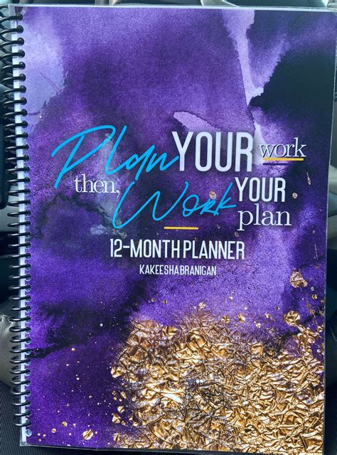 Plan Your Work And Work Your Plan 13
