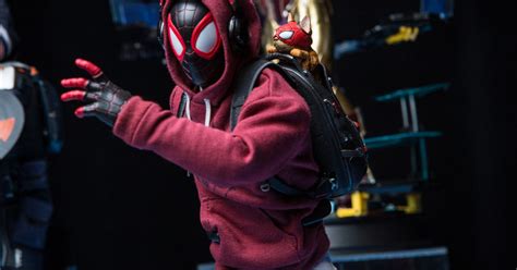 Hot Toys Teases Spider Man Miles Morales Bodega Cat Suit Figure