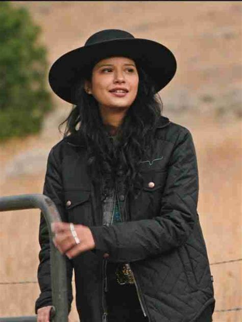 Yellowstone S04 Monica Dutton Black Jacket - Movie Leather Jackets