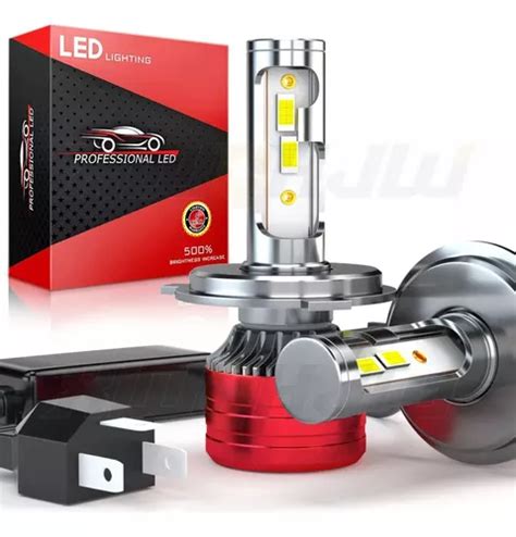 Kit Focos Led H Luz Alta Y Baja Para Nissan Lm Meses Sin