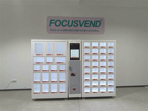 Self Service Locker Vending Machine For Hot Food Locker Vending