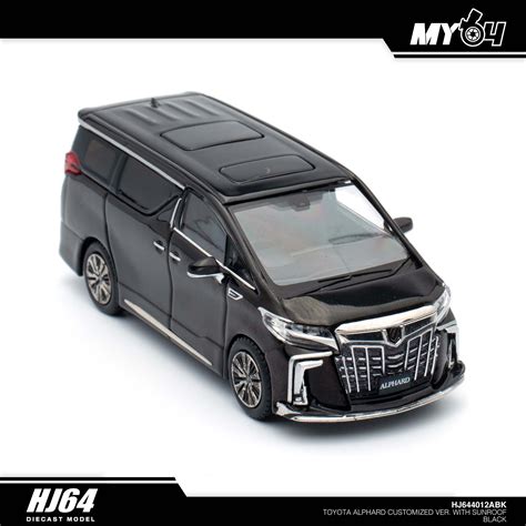 Hobby Japan Toyota Alphard Customized Version With Sun Roof Black