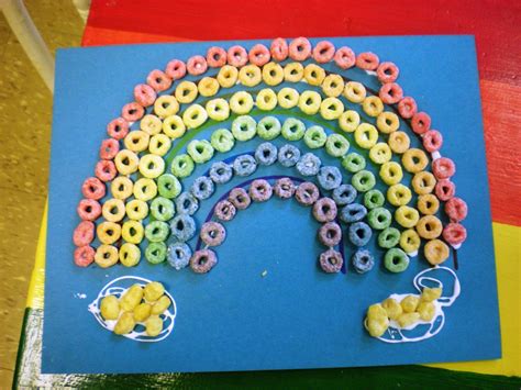 Froot Loop Rainbow Template - Printable Word Searches