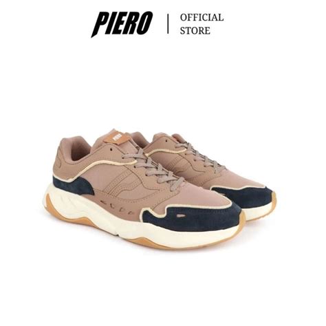 Jual Sepatu Sneaker Casual Piero Ergo Decon Ergo Lite Beige Sand