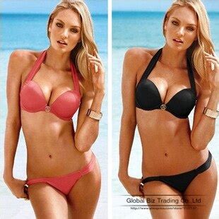 Enticeable Women S VS Sexy Secret Bikini Set Swimsuit Push Up Padded Swimwear With Removable Bra