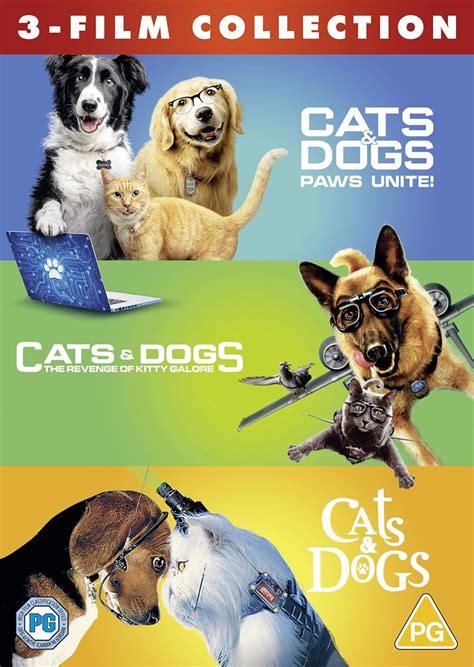 Amazon.com: Cats & Dogs 3 Film Collection [DVD] [2020] : Movies & TV