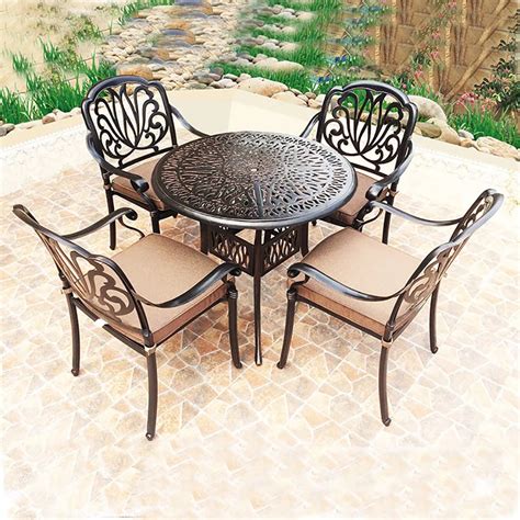 Luxury Outdoor Garden Dining Table Furniture Sets - Buy Outdoor Garden ...