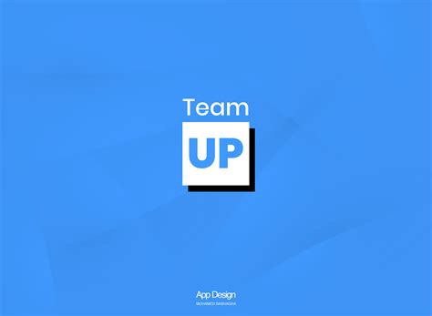 TeamUp App Design on Behance