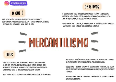 Quais Eram As Principais Características Do Sistema Mercantilista