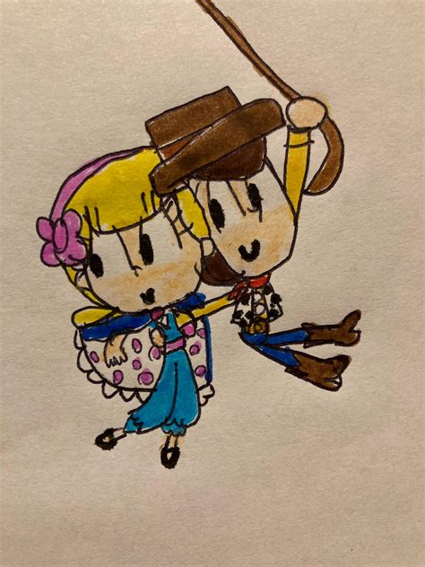 Woody and Bo Peep by RegularMarioGalaxy12 on DeviantArt