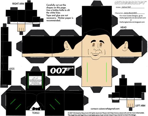 Mm James Bond Cubee By Theflyingdachshund On Deviantart