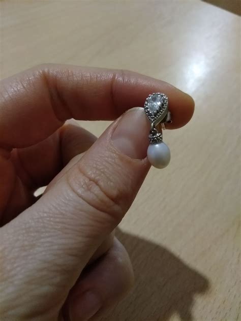 Серебряные серьги с жемчугом и фианитами SERGEY GRIBNYAKOV: белое ...