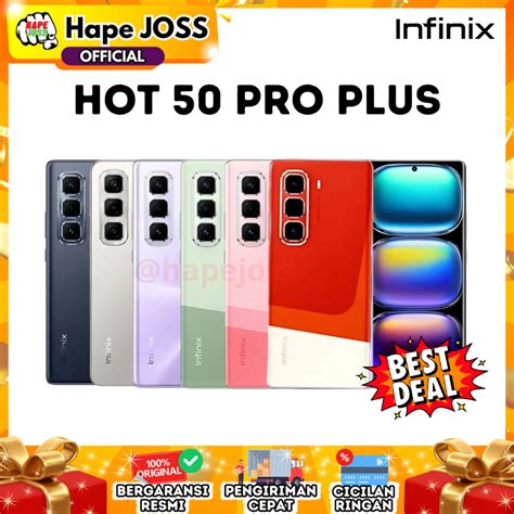 Jual Infinix Hot Pro Plus Gb Nfc Garansi Resmi Indonesia Brand New In Box No Repack