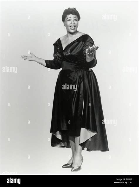 ELLA FITZGERALD US jazz singer Stock Photo - Alamy