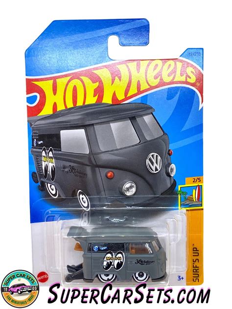 Mooneyes Kool Kombi Dark Gray Hot Wheels Surfs Up Etsy Denmark