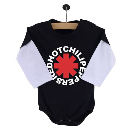 Body Red Hot Chili Peppers Manga Longa Elo Produtos Especiais