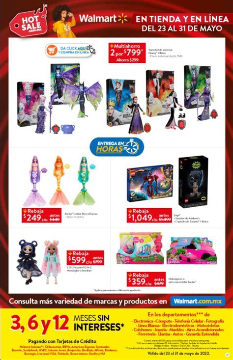 Folleto Walmart Hot Sale 2022 Del 23 Al 31 De Mayo