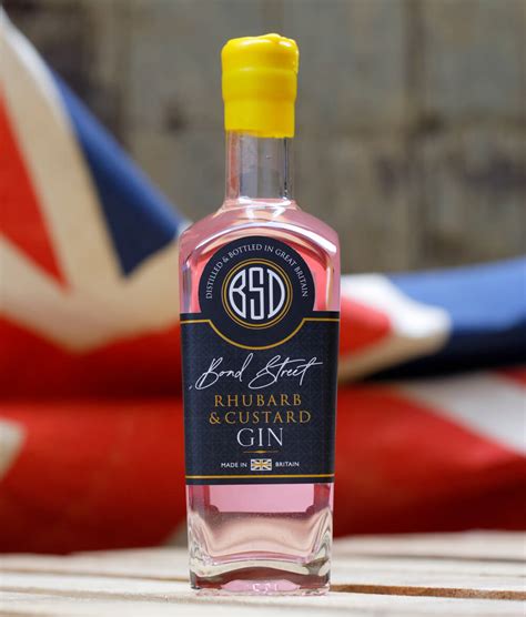 The Bond Street Distillery Bond Street Rhubarb And Custard Gin