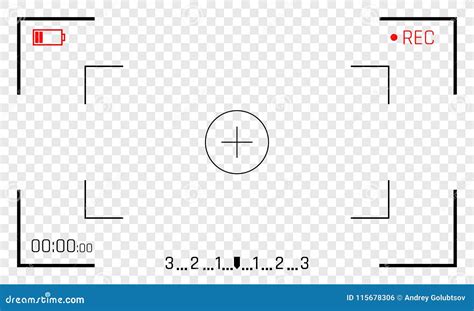 Camera Frame Viewfinder. Cartoon Vector | CartoonDealer.com #123470919