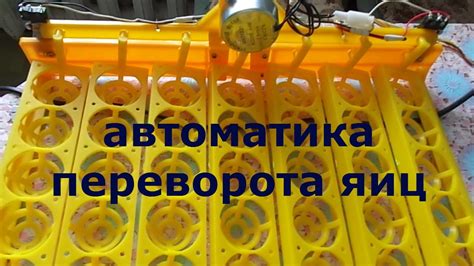 простейшая автоматика для китайского переворота яиц/самодельный ...