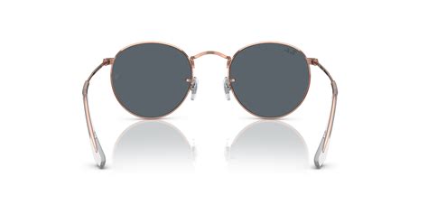 Ray Ban Round Metal Rose Gold Rb3447 9202r5 Solglasögon Synoptik