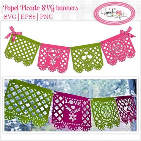 Simple Papel Picado Svg