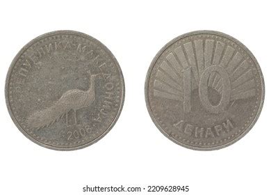10 Macedonian Denar Mkd Coin Both Stock Photo 2209628945 | Shutterstock