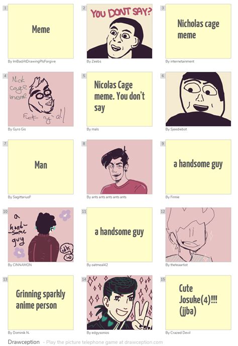 Meme Drawception