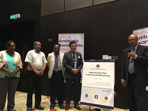 Papua New Guinea Celebrates Antibiotic Awareness Week