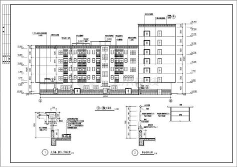 最新的工厂办公楼建筑全套cad施工图纸（完整版）办公建筑土木在线