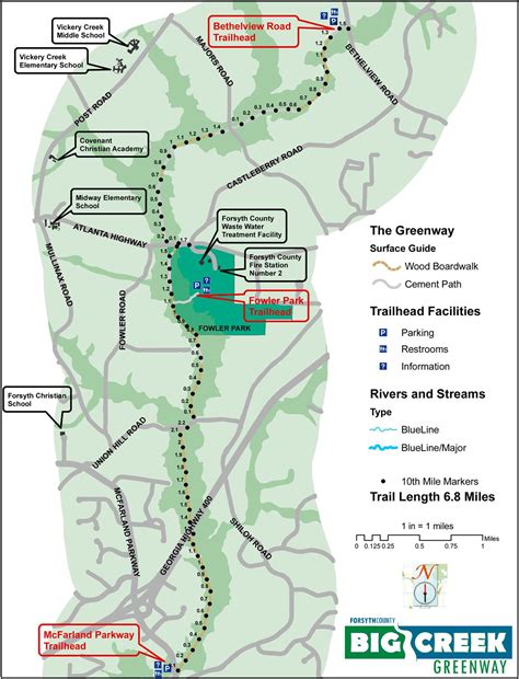 Maps Of The Big Creek Greenway