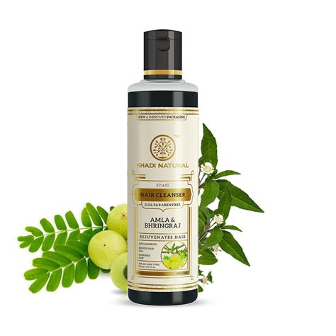 Buy Khadi Natural Amla Bhringraj Shampoo Cleanser For Controlling