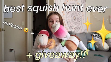 My Best Squish Hunt Yet And Squishmallow Giveaway Youtube