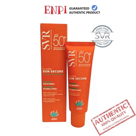 Kem chống nắng SVR Sun SECURE Fluide SPF50 Lazada vn