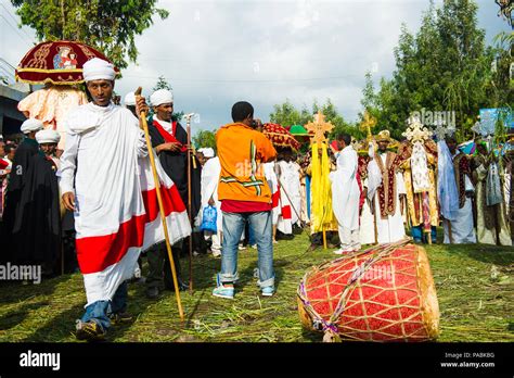 Lalibela Ethiopia Sep Unidentified Ethiopian People People