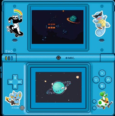 Nintendo DSi Blue Wallpaper Edit en 2024