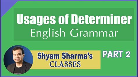 Usage Of Determiners In English Grammar Important Topic For SSC CGL