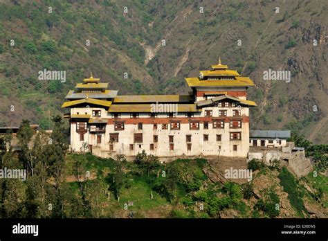 Bhutan Trashigang Architecture Traditional Hi Res Stock Photography And